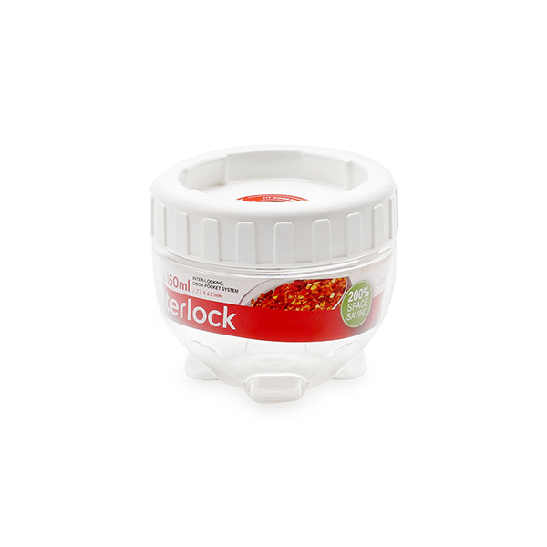 L&L INTERLOCK ENVASE C/TAPA BLANCA 150 ML