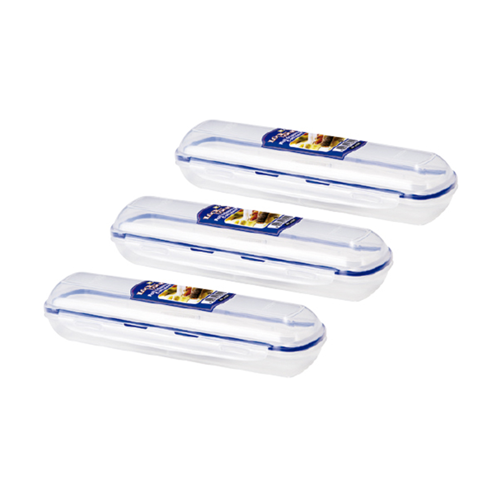 L&L PACK X3 ENVASE MULTIUSO LARGO 22CM.