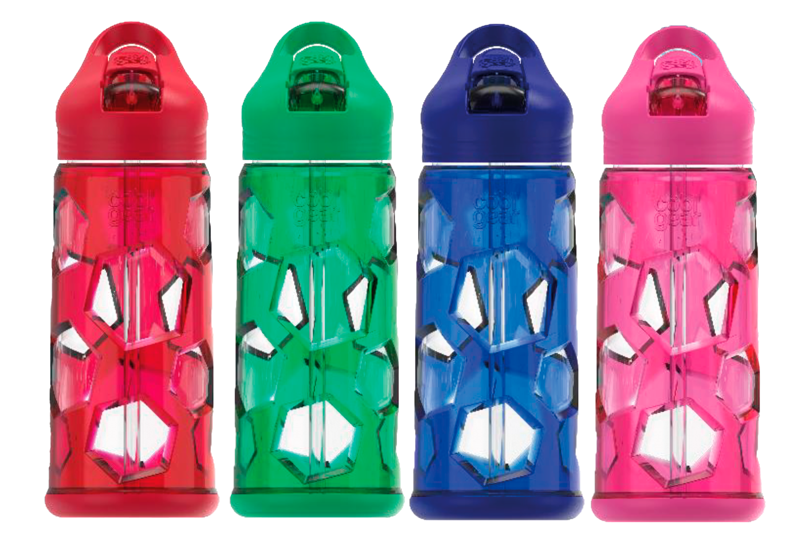 BOTELLA 16OZ HEXAGON SIPPER TRITAN