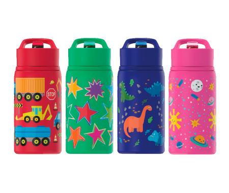BOTELLA NIÑOS ACERO INOX 18OZ MASHPEE DECO.