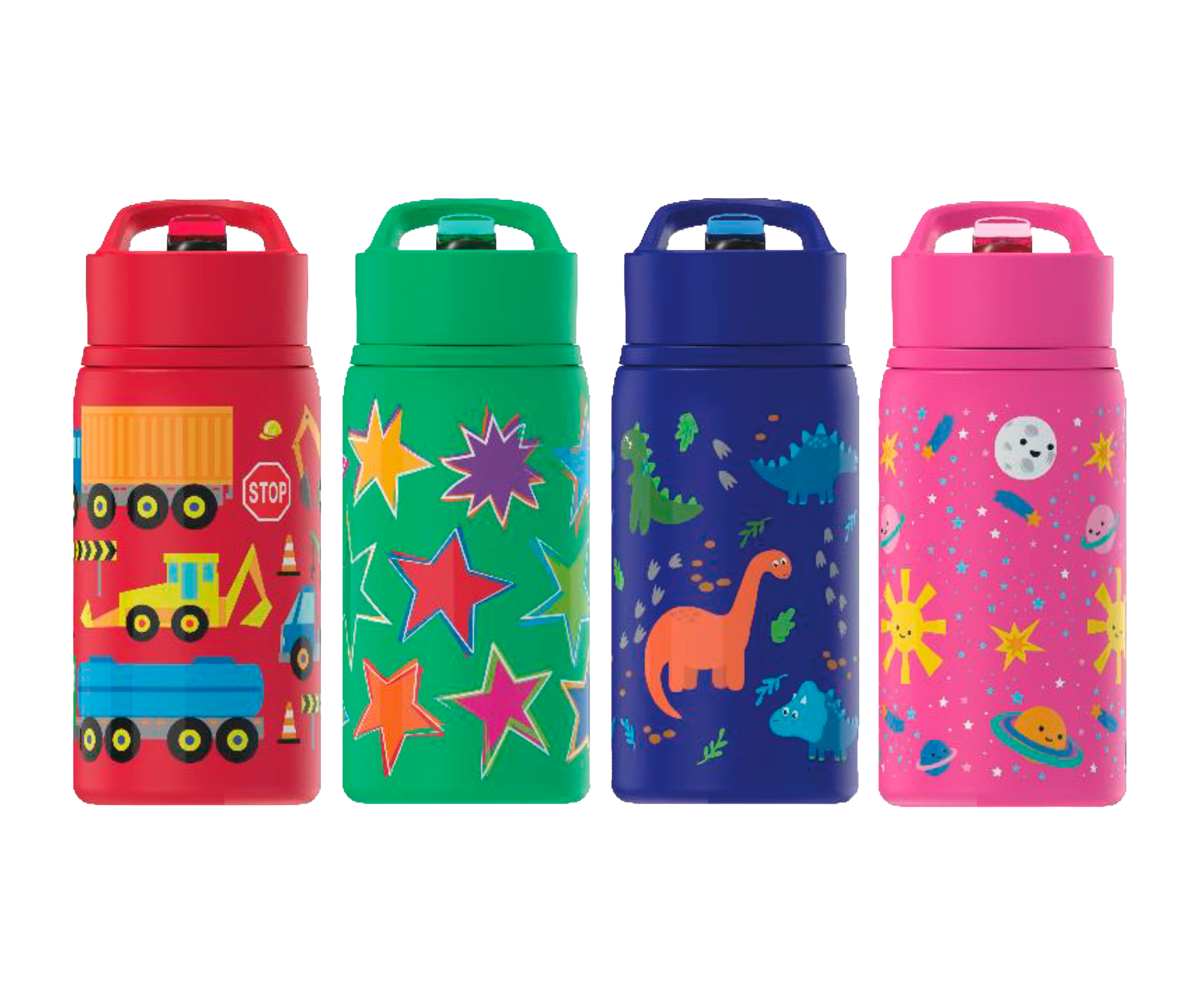 BOTELLA NIÑOS ACERO INOX 18OZ MASHPEE DECO.