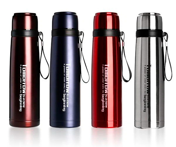 TERMO ACERO 600 ML C/SOGA