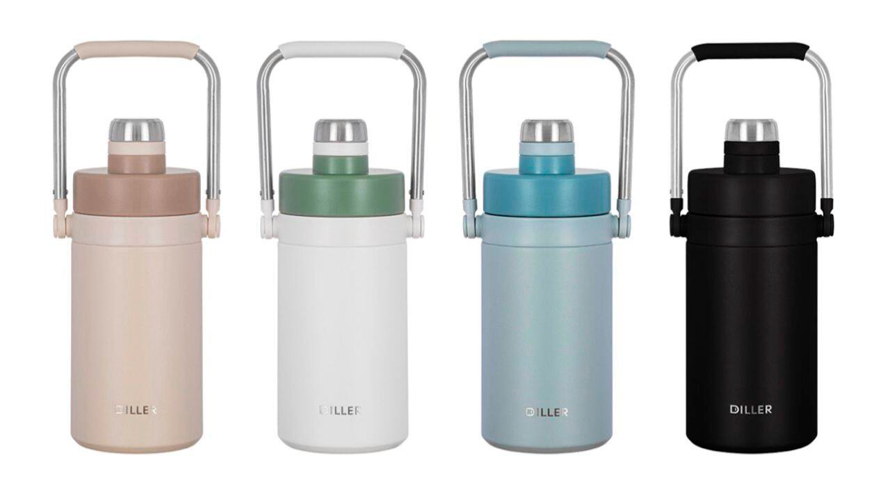 TERMO ACERO C/ASA 1.6 LTR COLORES
