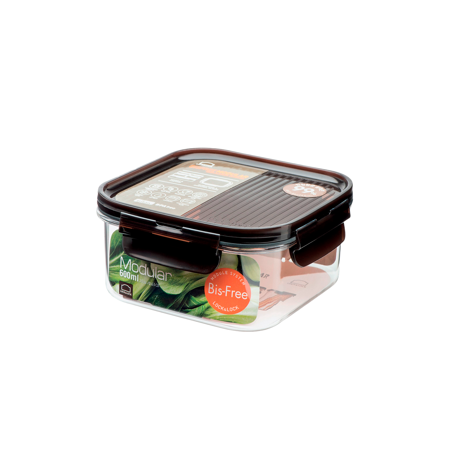 L&L ENV.ECOZEN CUAD.600ML