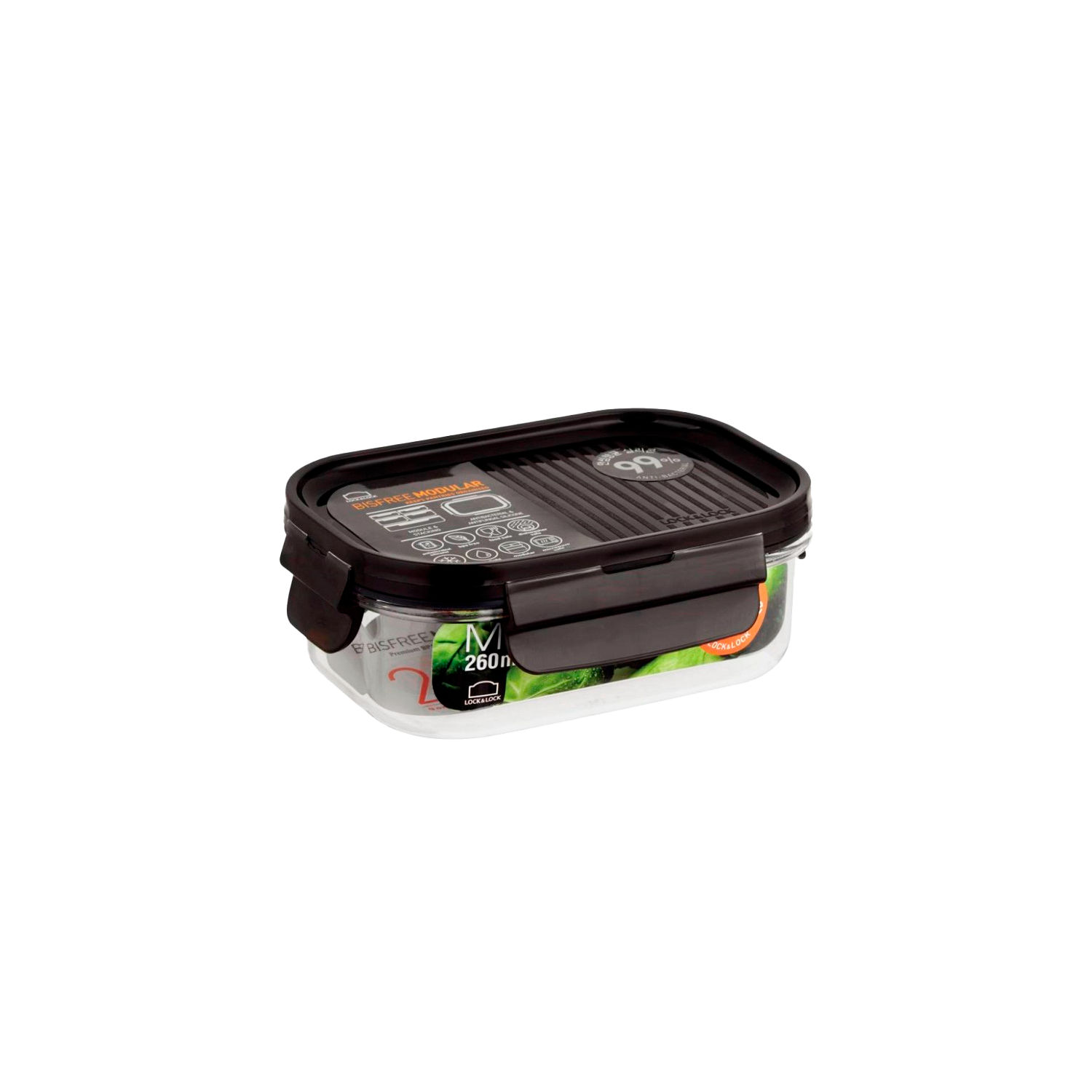 L&L ENV. RECTO 260ML MODULAR TRITAN