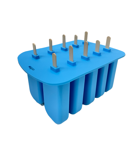 MOLDE SILICONA P/HELADOS X 10 CAV. CAV.