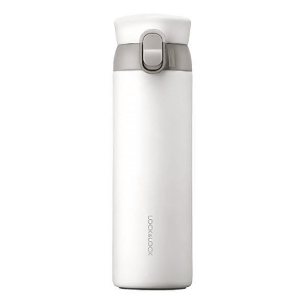 TERMO JUST BE ONE TOUCH 450 ML WHITE