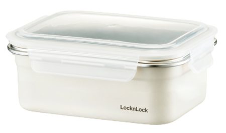 ENVASE ACERO INOX 600 ML CREMA