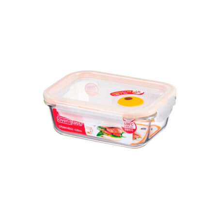 LocknLock Ovenglass Euro Recto 630ml