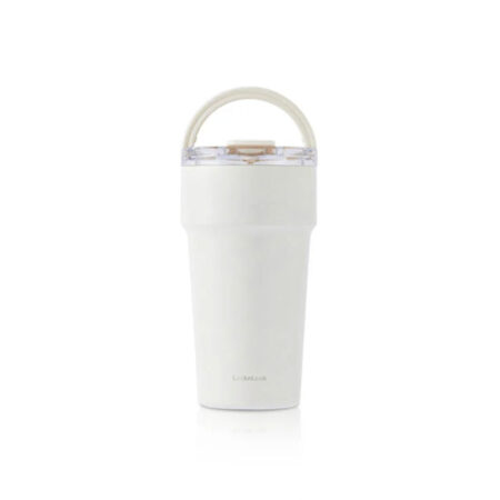 TERMO METRO CAFÉ ASA MOVIL CERAMICO 710ML BLANCO