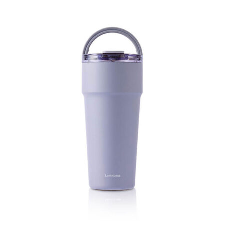 TERMO METRO CAFÉ ASA MOVIL CERAMICO 900ML VIOLETA
