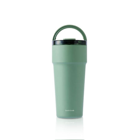 TERMO METRO CAFÉ ASA MOVIL CERAMICO 900ML KAHKI