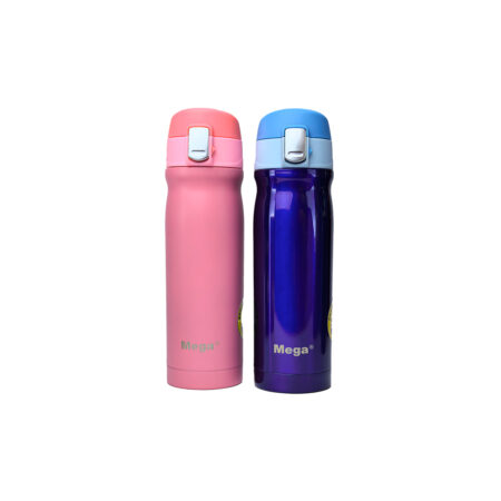 BOTELLA DE ACERO C/TAPA FLIP 0.50 LT. ONE TOUCH